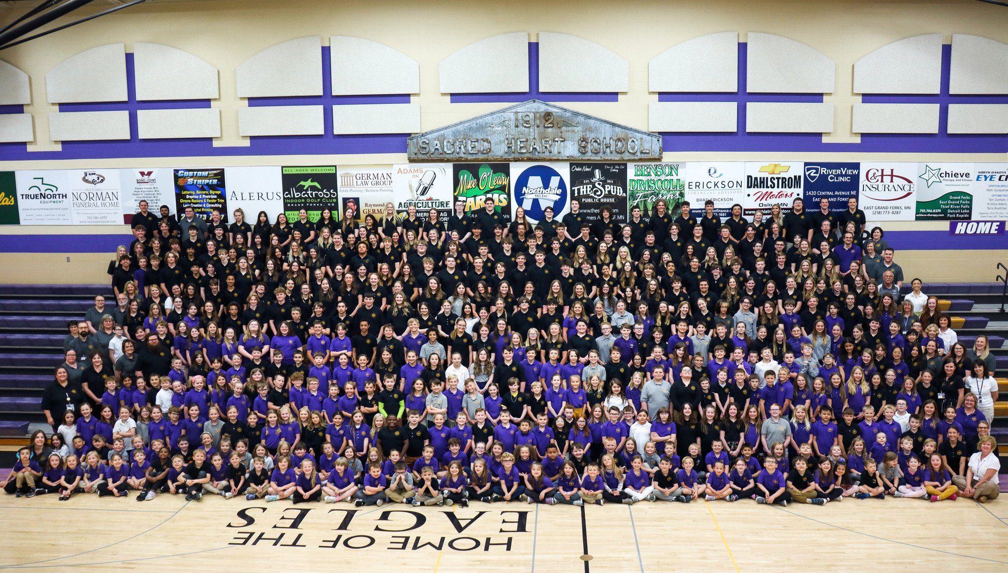 School History Sacred Heart Church & School East Grand Forks, MN